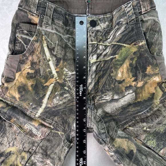 MAGELLAN Women’s Petite Camo Print Outdoor Hunting Fishing Cargo Pants Sz 27-28” - Picture 10 of 14